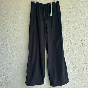 OFF WHITE Sweatpants Men Size Large Black Wide Leg